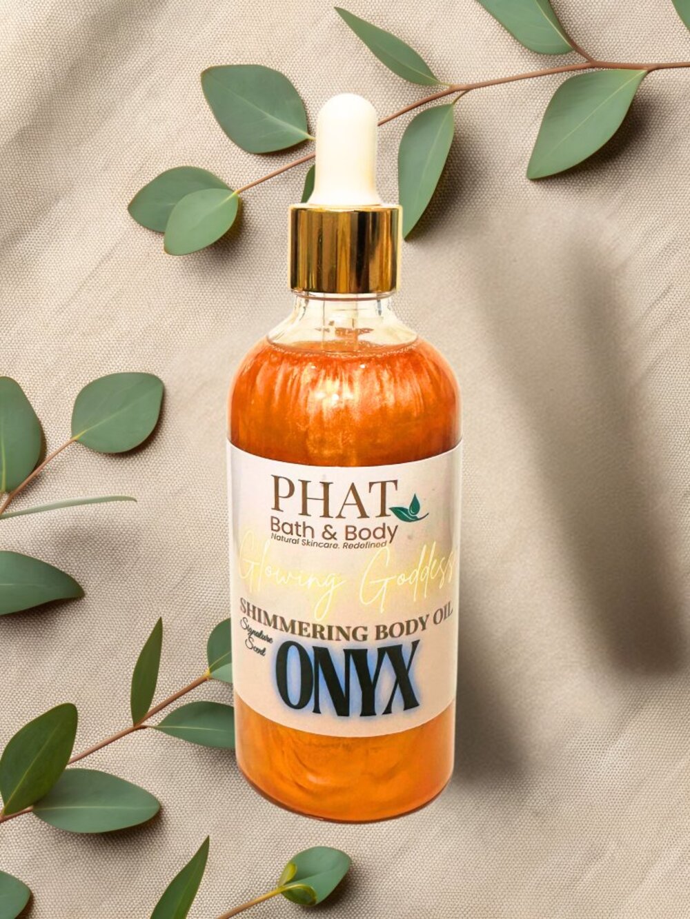 Phat Bath & Body Onyx Glowing Goddess Shimmer Body Oil